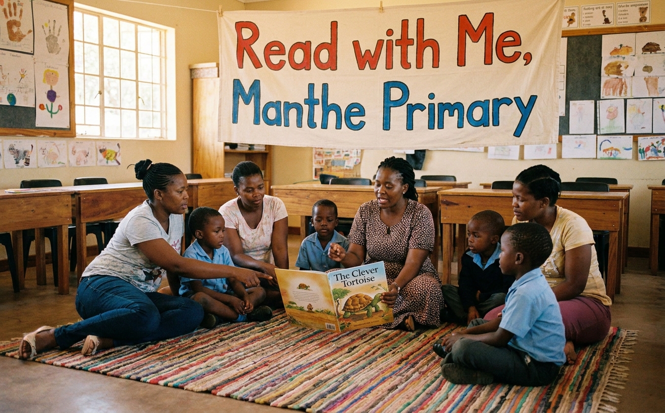 Read with Me parent reading session