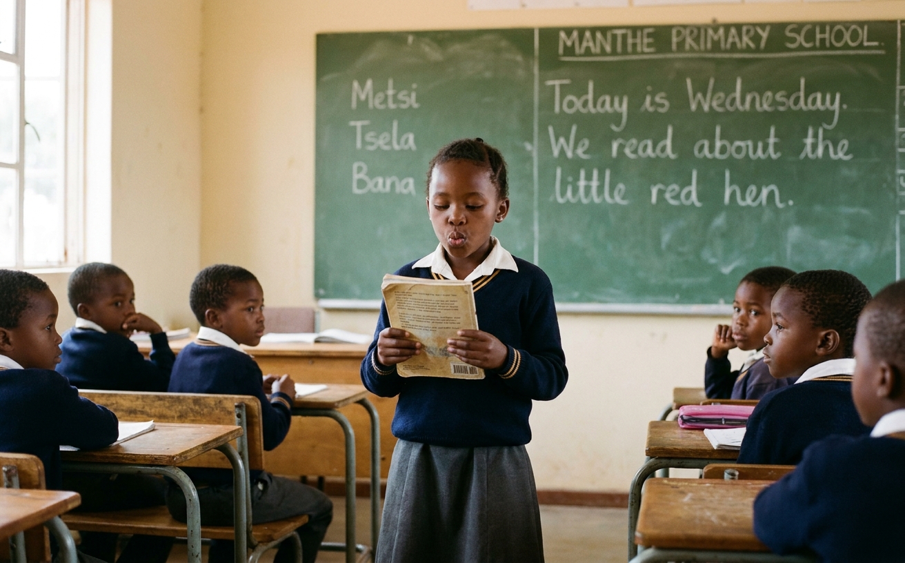 Reading aloud in English Home Language