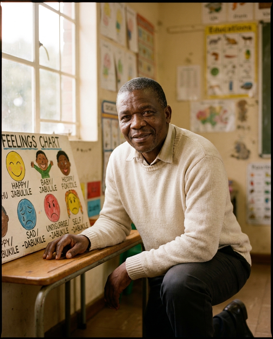 Mr Sipho Dlamini, Foundation Phase Coordinator and Wellbeing Lead